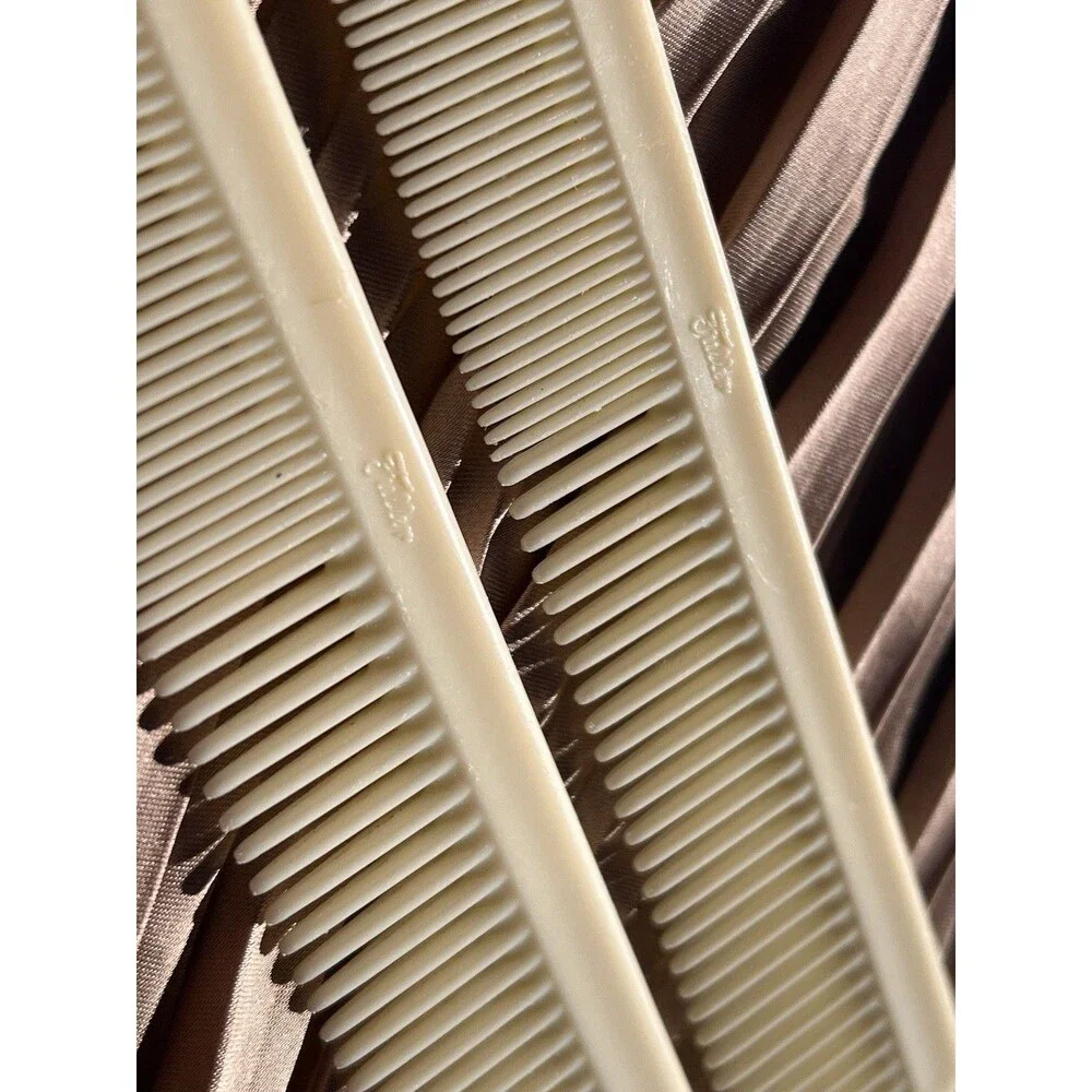 Set Of 2 Vintage Fuller 7” Barber Combs – Made in USA 💈✂️